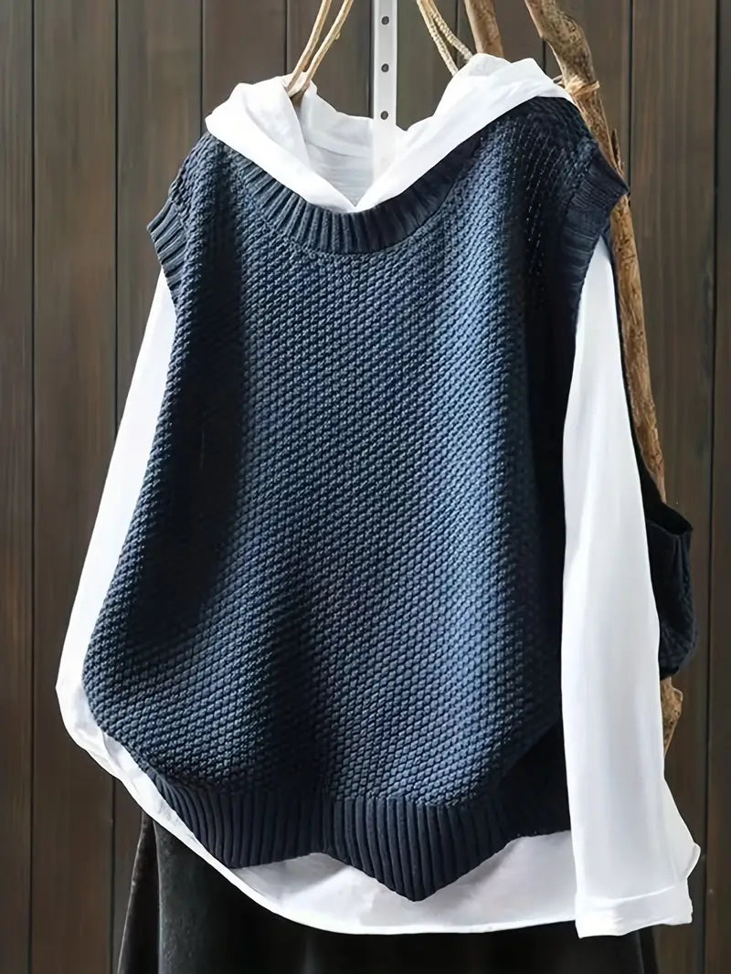 Variant image for Damen Ärmellose Weste Elegante Polyester-Mischung-2