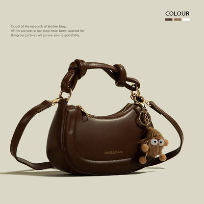 Damen-Handtasche, eckig, Kunstleder, elegant und vielseitig-1