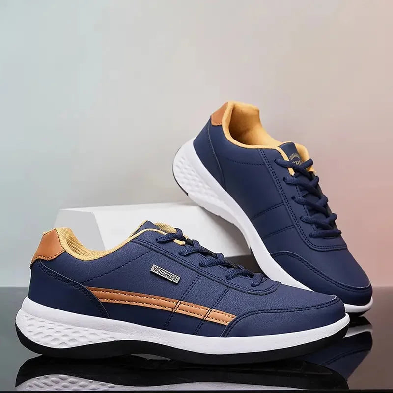 Herren-orthopädische Schuhe, wasserfeste rutschfeste ergonomische Stützschuhe 4