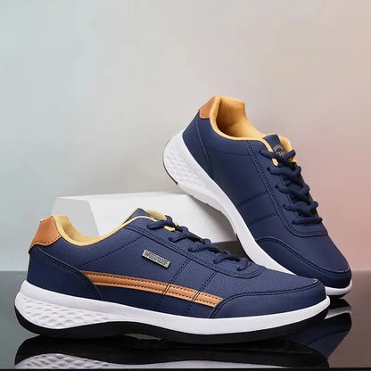 Herren-orthopädische Schuhe, wasserfeste rutschfeste ergonomische Stützschuhe 4