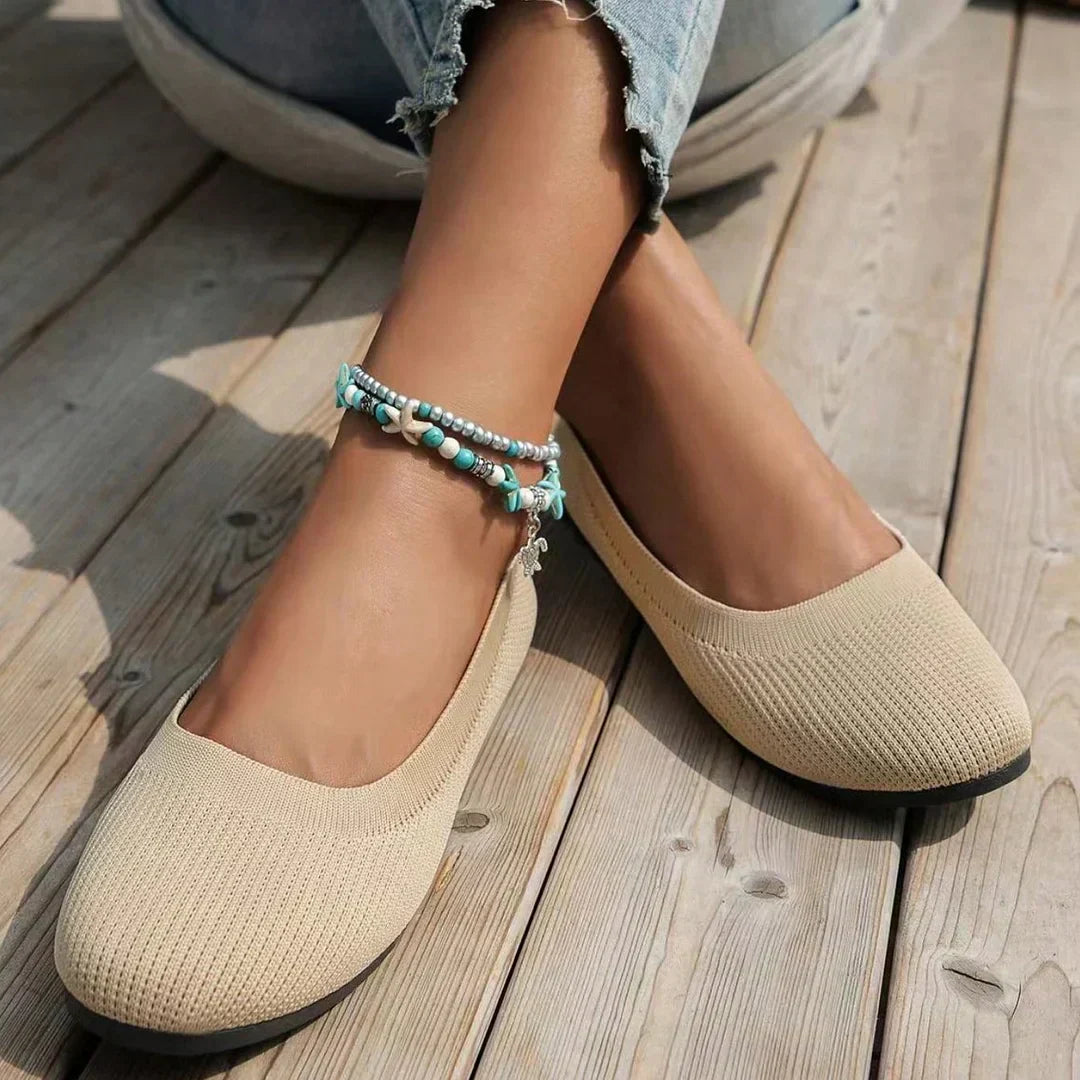 Damen Schuhe Slip-On Synthetikleder Komfortables Design-4