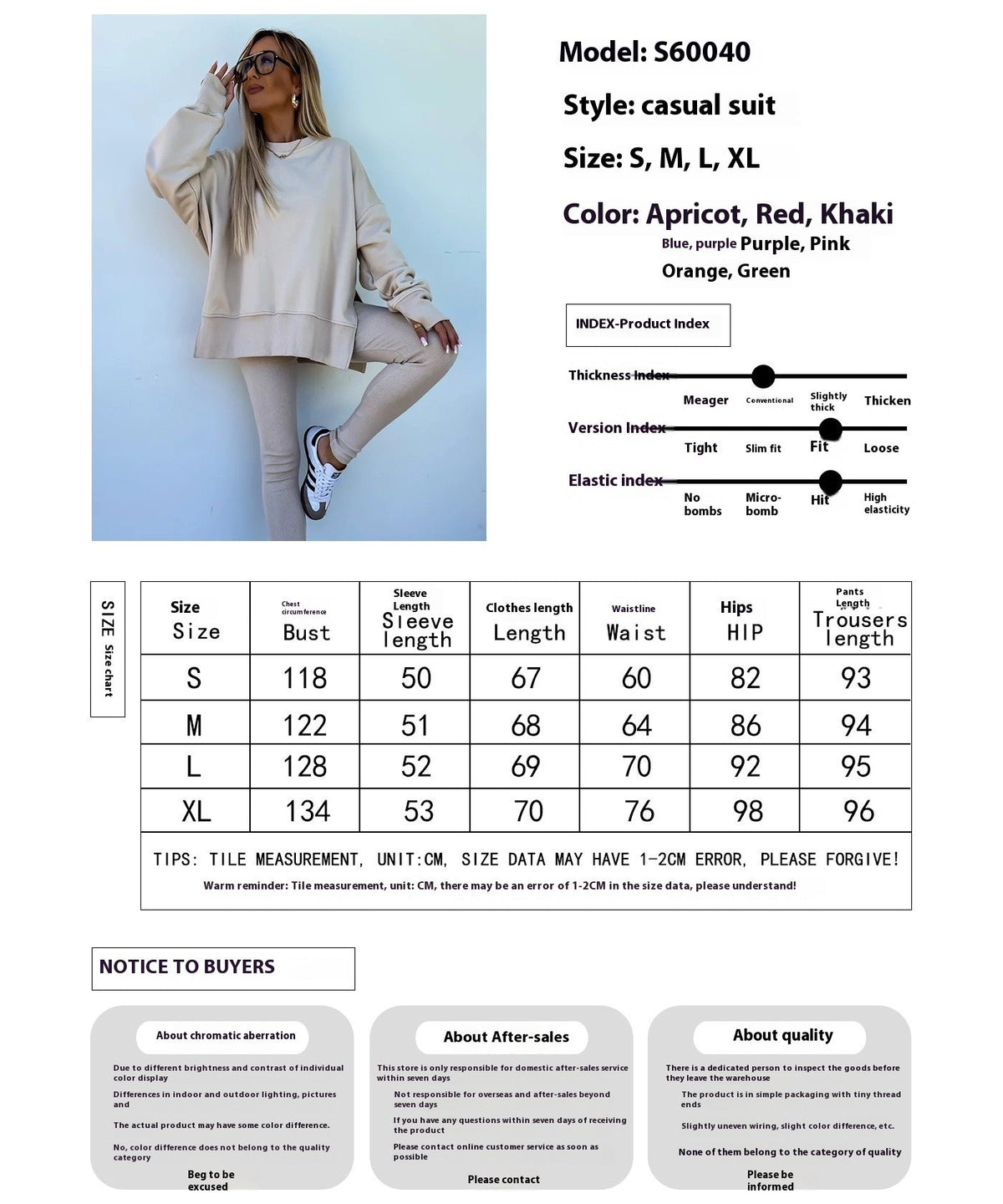 Lässiges Damen-Winter-Set mit langen Ärmeln – strapazierfähiges Polyester, modernes Design für kalte Tage 6