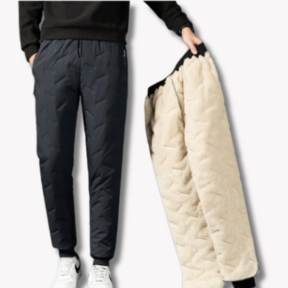Damen-Hose, thermisches wasserfestes Fleecefutter-1