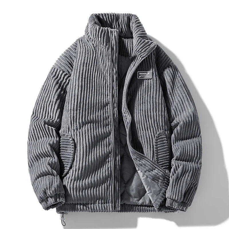 Variant image for Damenjacke Gesteppt Cord Samt Leichte Passform mit Taschen-6