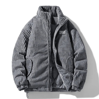 Variant image for Damenjacke Gesteppt Cord Samt Leichte Passform mit Taschen-6