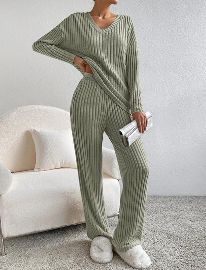 Trendige High-Waist-Hosen aus hochwertigem Stoff für Frauen – Bequeme Passform in S, M, L, XL 2
