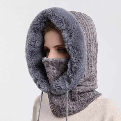 Variant image for Unisex-Hoodie, multifunktional, weiches Strickpolyester-7