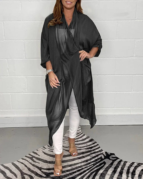Damen-Strickjacke, elegantes Design, weiches Acryl-1