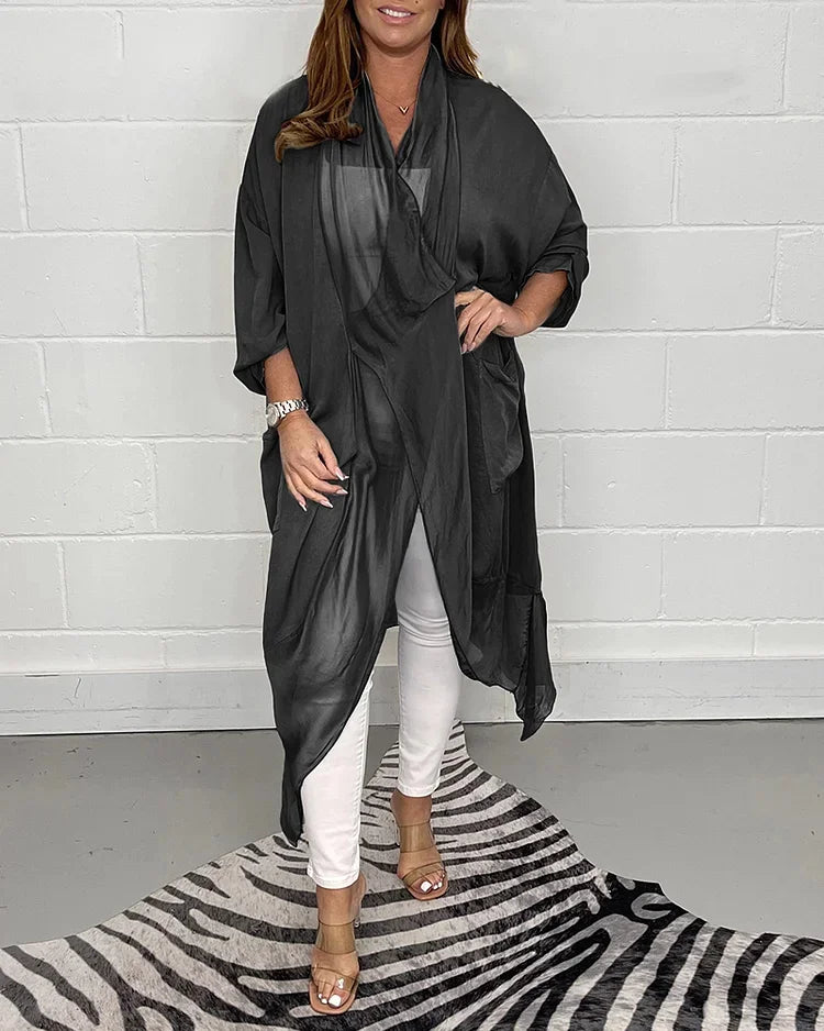 Variant image for Damen-Strickjacke, elegantes Design, weiches Acryl-1
