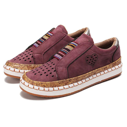 Damen Sneakers Orthopädische Leichte und Bequeme mit flexibler Sohle-2