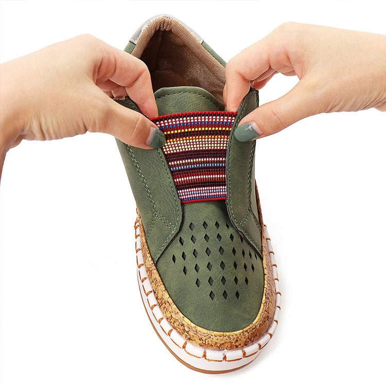 Damen Sneakers Orthopädische Leichte und Bequeme mit flexibler Sohle-3