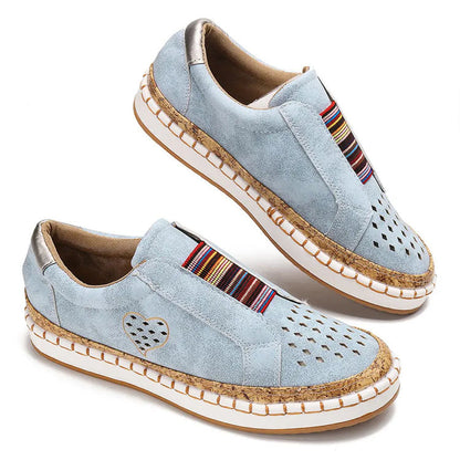 Damen Sneakers Orthopädische Leichte und Bequeme mit flexibler Sohle-4