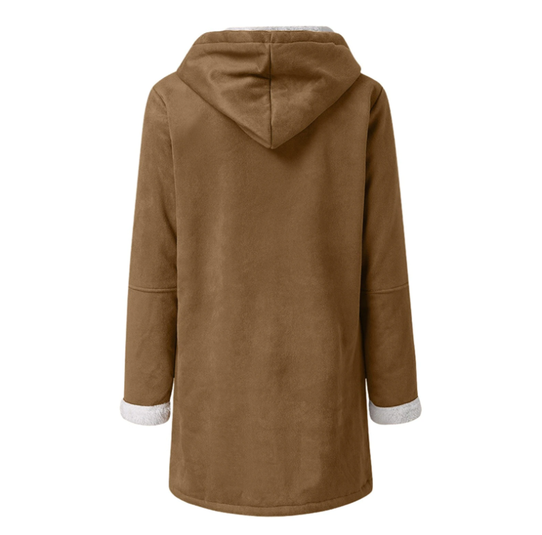 Damen Winterjacke Klassisches Design Polyester für kalte Wintertage-3