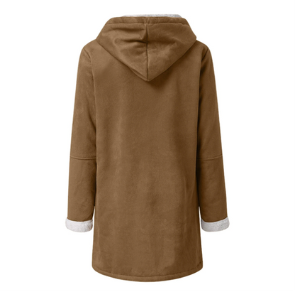Damen Winterjacke Klassisches Design Polyester für kalte Wintertage-3