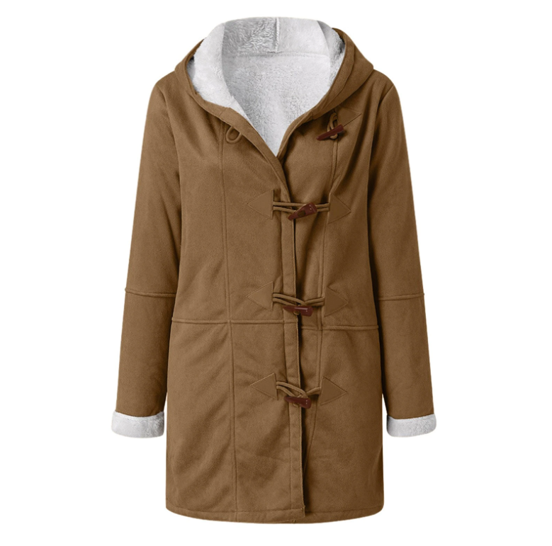 Damen Winterjacke Klassisches Design Polyester für kalte Wintertage-2