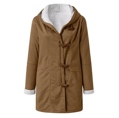 Damen Winterjacke Klassisches Design Polyester für kalte Wintertage-2