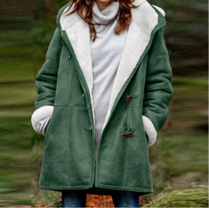 Variant image for Damen Winterjacke Klassisches Design Polyester für kalte Wintertage-33
