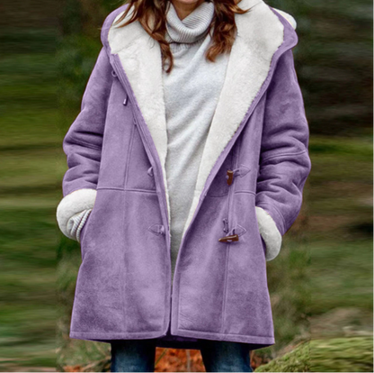 Variant image for Damen Winterjacke Klassisches Design Polyester für kalte Wintertage-17