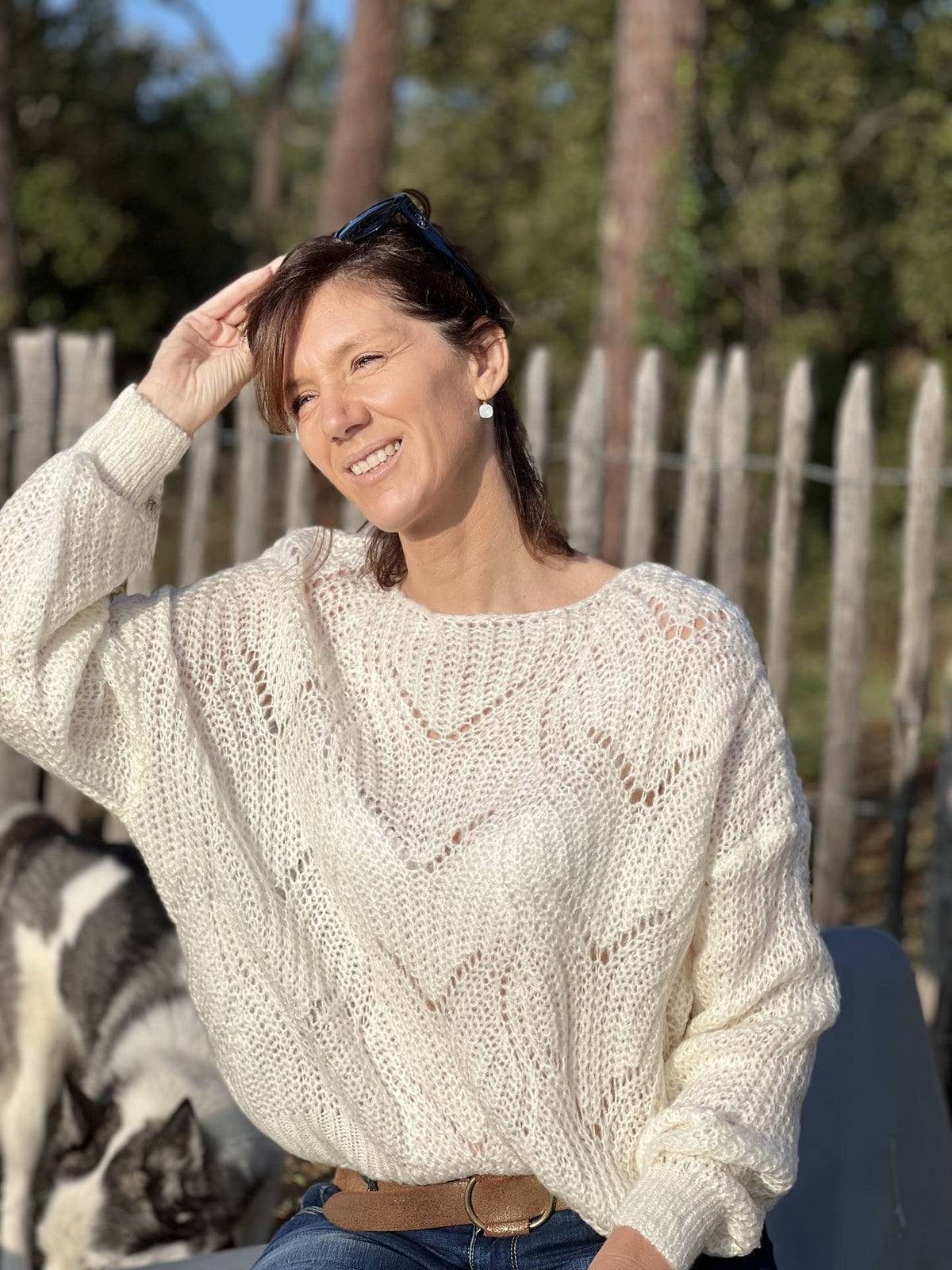 Damen-Pullover, moderne Passform, weiche Faser-1