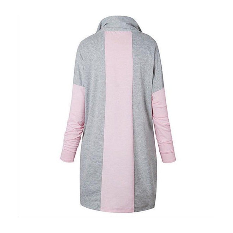 Damen-Herbstmantel Trendy Baumwolle Polyester-3