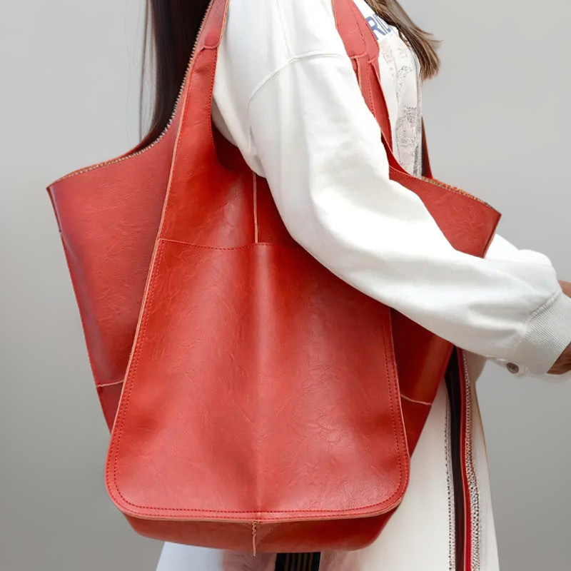 Damen Schultertasche Lockerer Stil Langlebiges Material 11