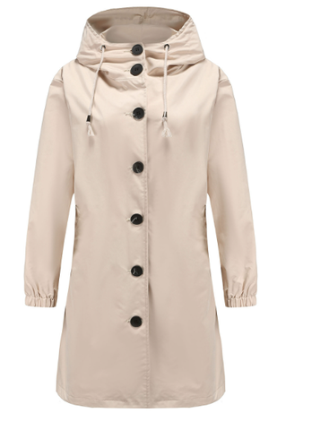 Variant image for Wasserdichte Damen-Winterjacke mit Kapuze und winddichtem Kragen aus Synthetikmaterial-15