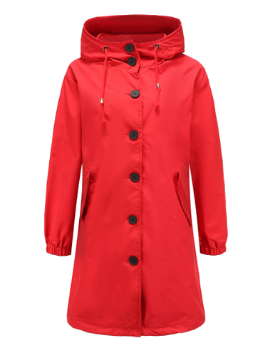 Variant image for Wasserdichte Damen-Winterjacke mit Kapuze und winddichtem Kragen aus Synthetikmaterial-29