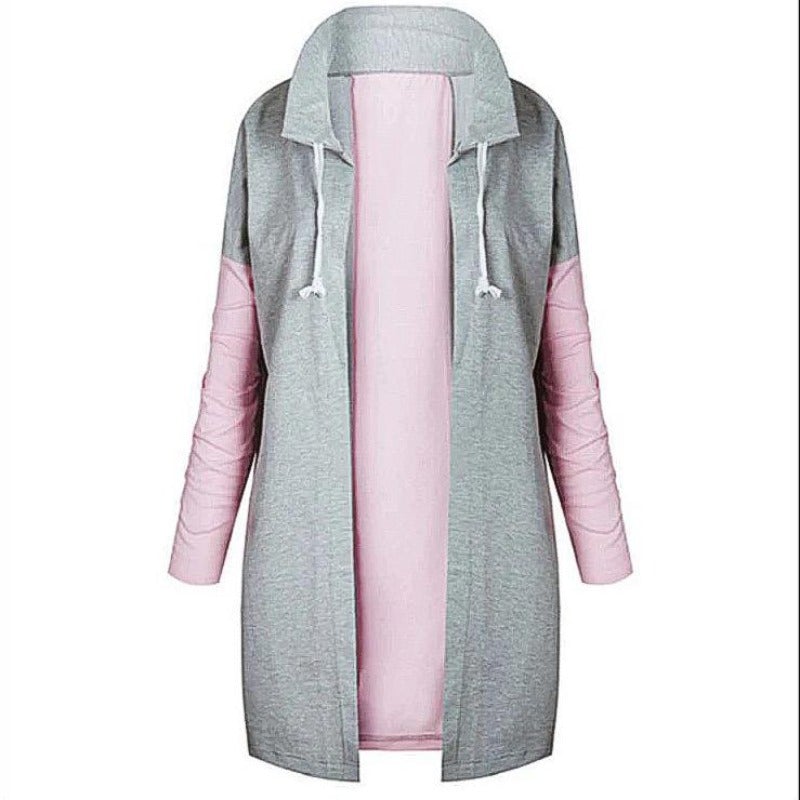 Variant image for Damen-Herbstmantel Trendy Baumwolle Polyester-9