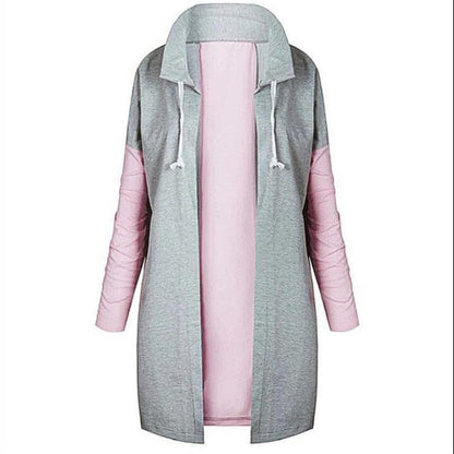 Variant image for Damen-Herbstmantel Trendy Baumwolle Polyester-9