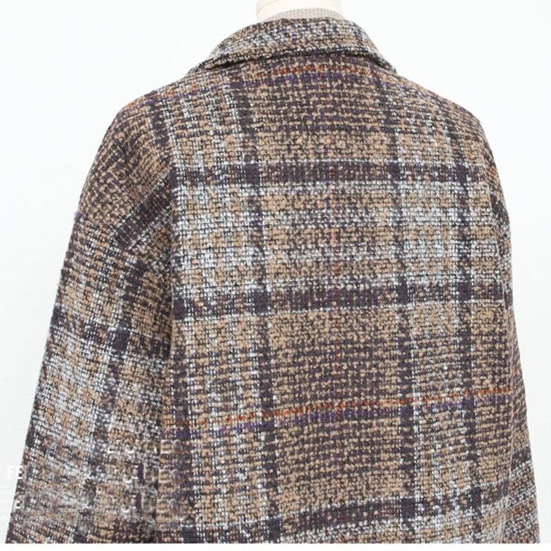 Damen-Mantel, kurz, klassische Baumwolle, Polyester-2