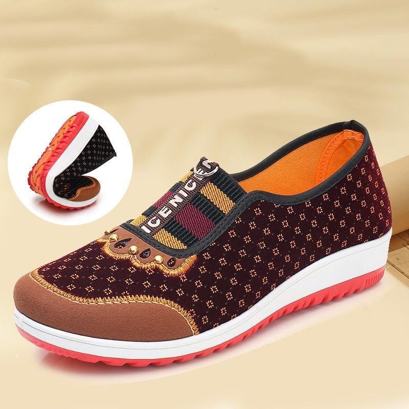 Herren-Sneaker, atmungsaktiv, Baumwollgewebe, Leichtbauweise-2