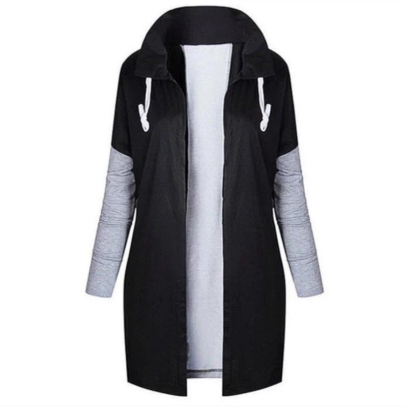 Variant image for Damen-Herbstmantel Trendy Baumwolle Polyester-5