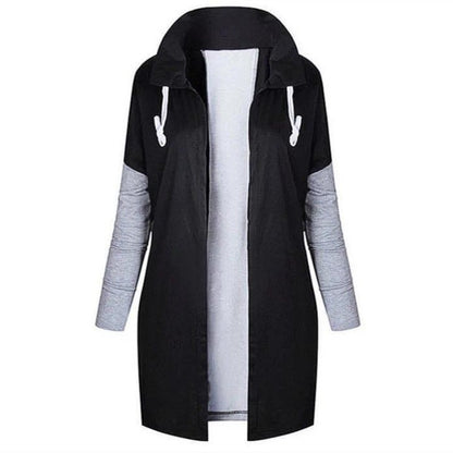Variant image for Damen-Herbstmantel Trendy Baumwolle Polyester-5