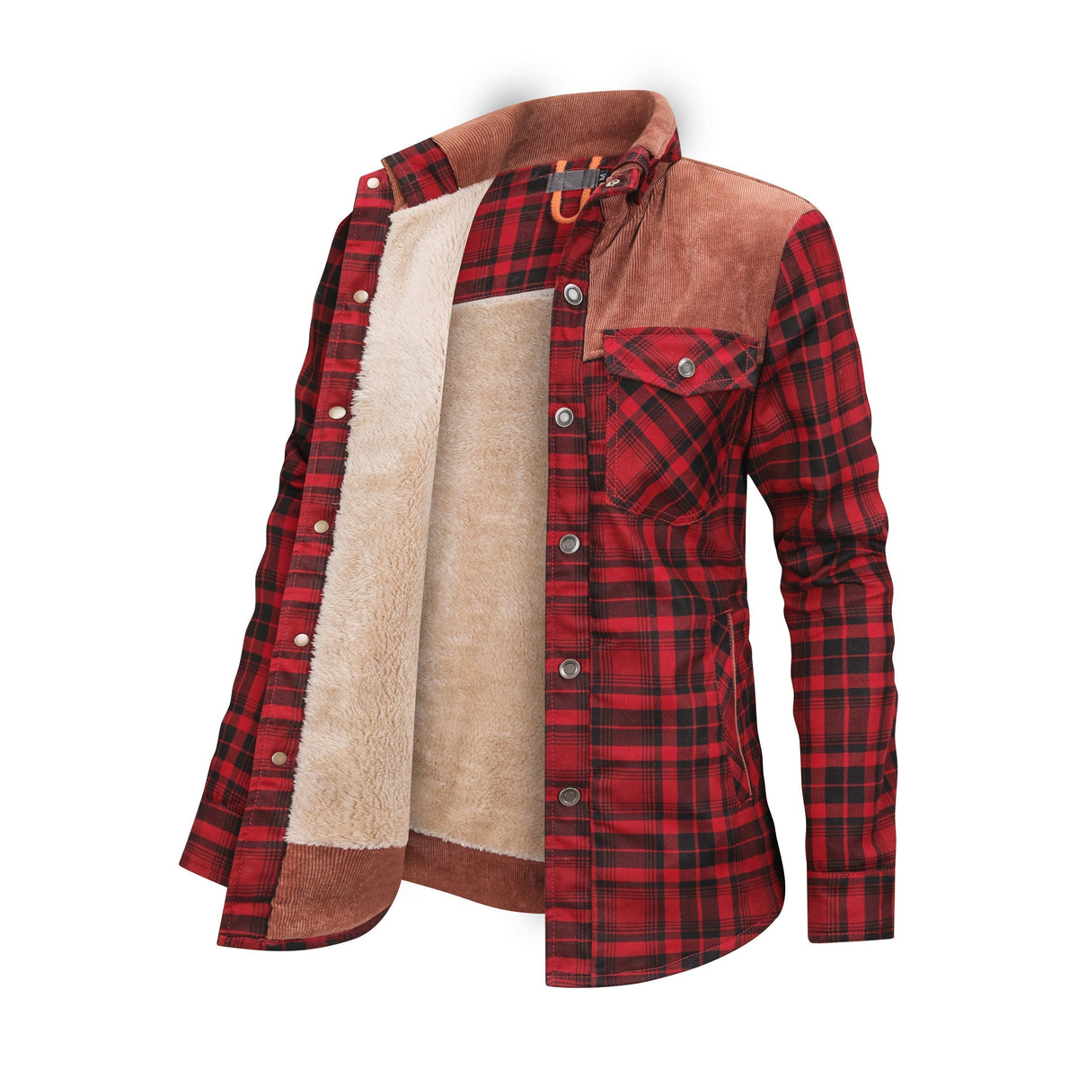 Herren-Flanelljacke, klassischer Stil, hochwertiges Material 2