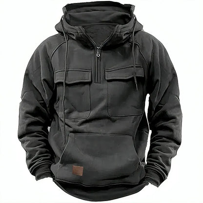 Damen-Sportpullover, mit Kapuze, aus langlebigem Material-5