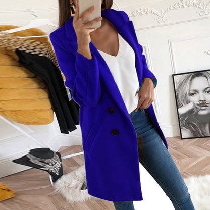 Damen Blazer Zeitloses Design Hochwertiges Material für Arbeit und Freizeit-4