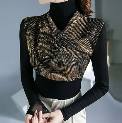 Variant image for Damen-Rollkragenpullover, weiche Baumwolle, schick-8