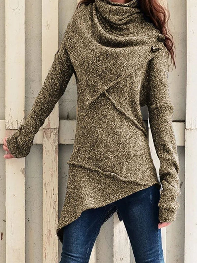 Damen Winterjacke Lässig Hochwertiges Polyester-1