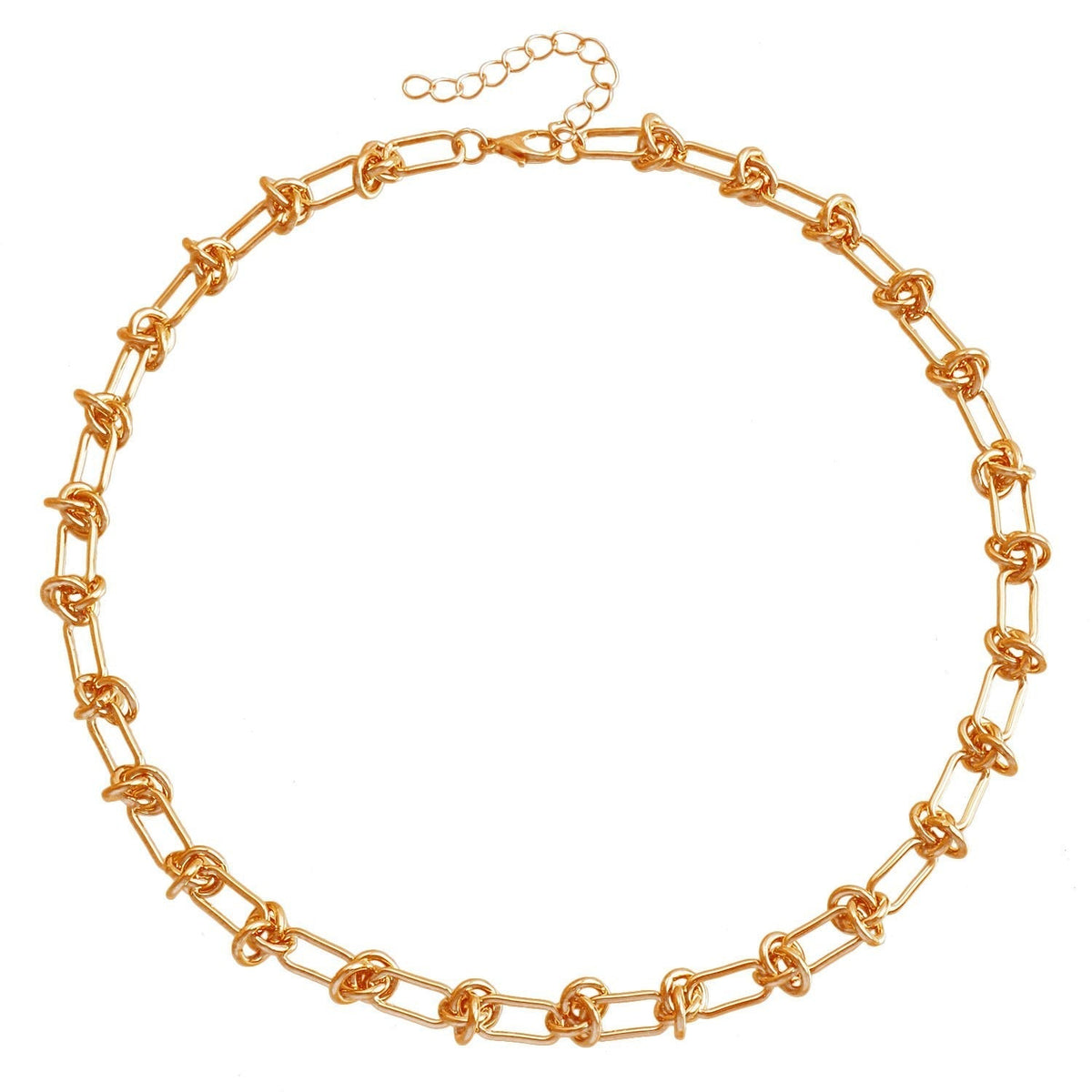 Elegantes U-förmiges Halsketten- und Armbandset aus langlebigen Metallen – verstellbare Länge, minimalistisches Design für Alltag und Fest 7