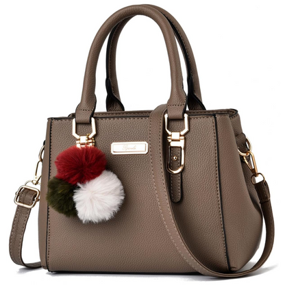 Variant image for Damen Schultertasche Klassischer PU-Leder Elegantes Design-3