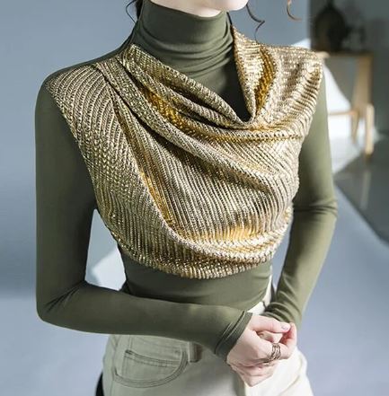 Variant image for Damen-Rollkragenpullover, weiche Baumwolle, schick-1