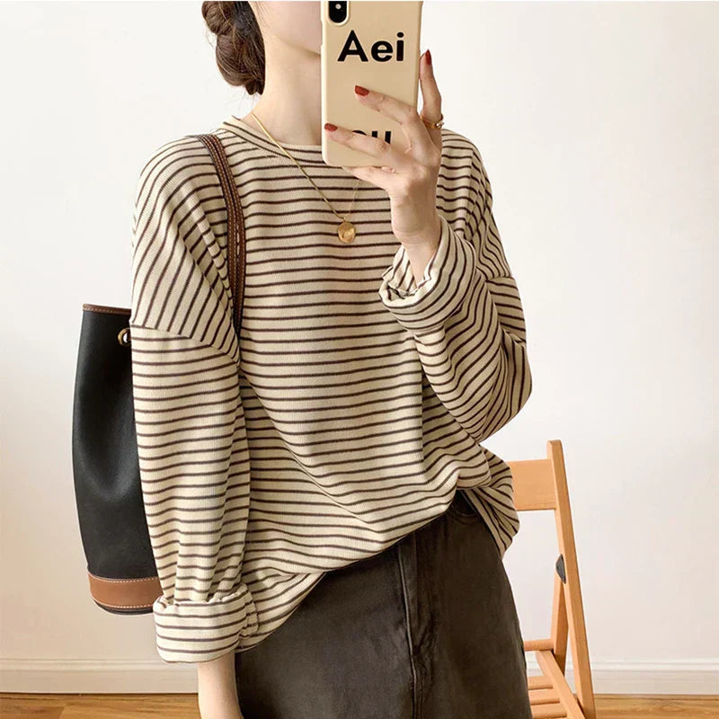 Damen-Strickpullover, klassischer Stil, weiches Material-2