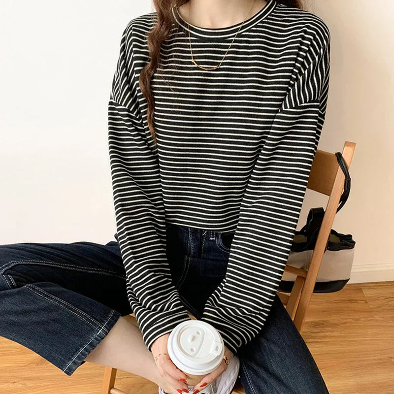 Damen-Strickpullover, klassischer Stil, weiches Material-4