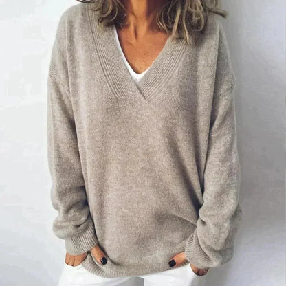 Variant image for Damen-Strickpullover, Wolff, Ausschnitt, weich und lässig-1