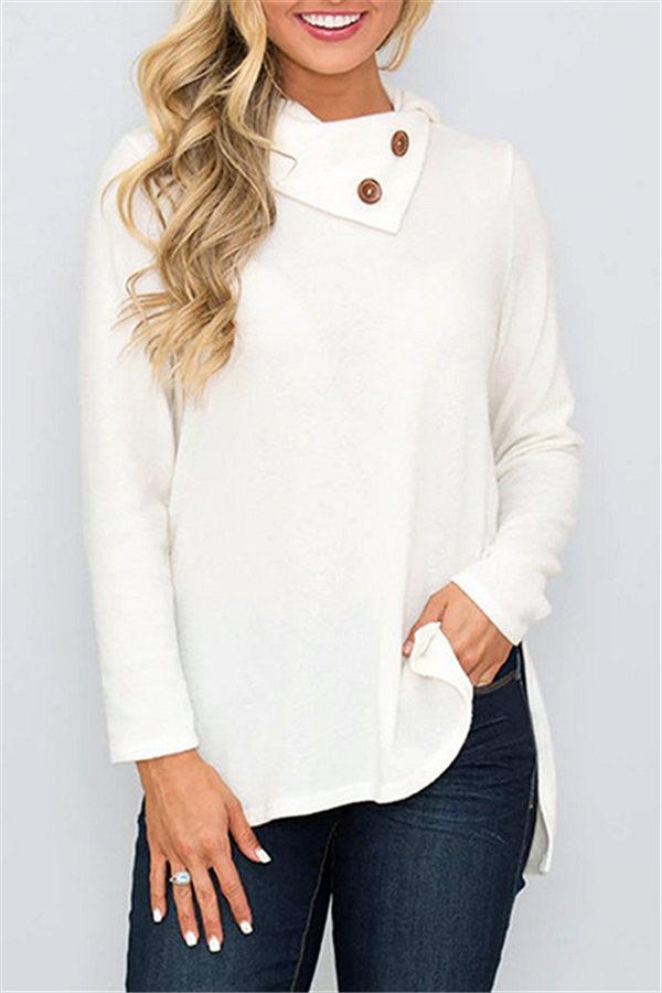 Damen-Strickpullover, Rollkragen, weiches Polyester und Baumwolle-5
