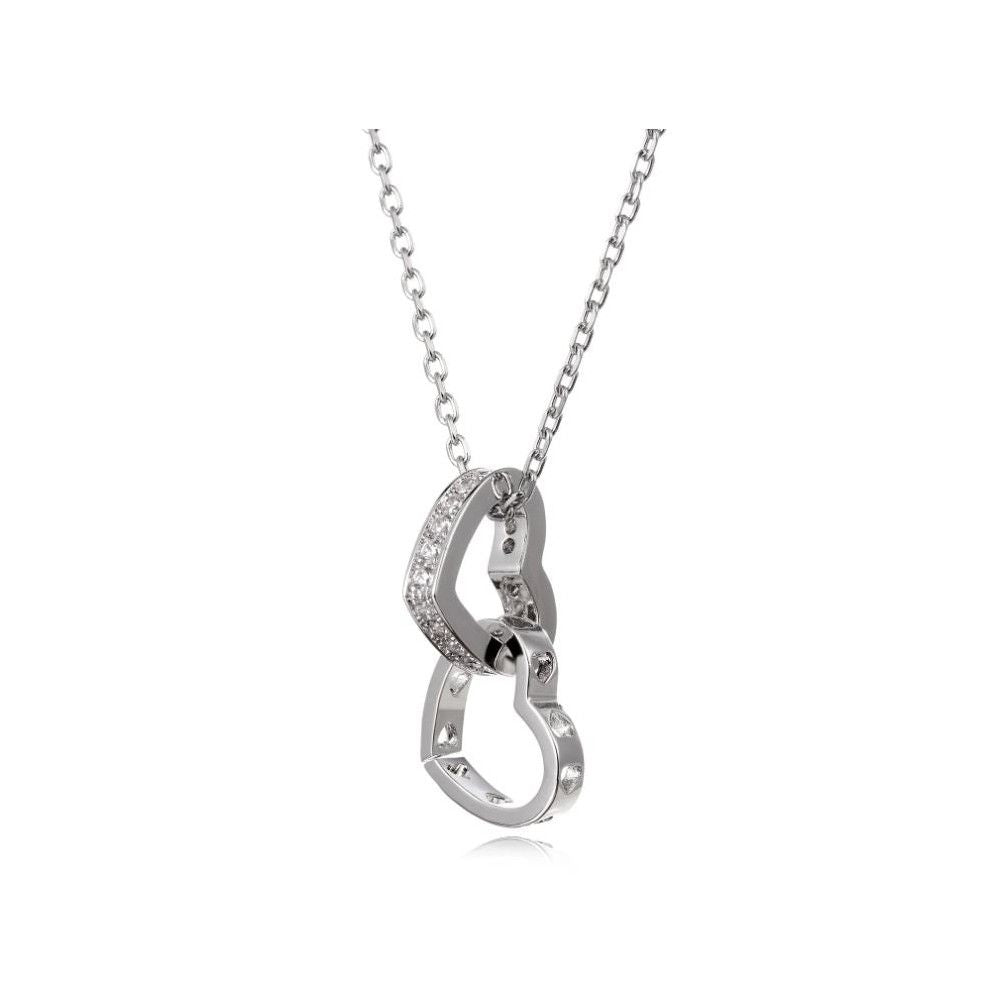 Damen-Halskette, boho, Design, Messing, mit Kristallen-4