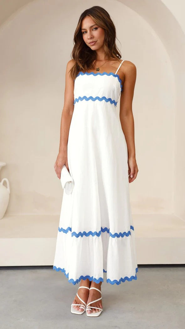 Damen-Abendkleid, elegantes Design, Polyester für formelle Anlässe-5