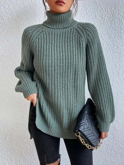 Variant image for Damen-Strickpullover, Rollkragen, wärmendes Acryl-1