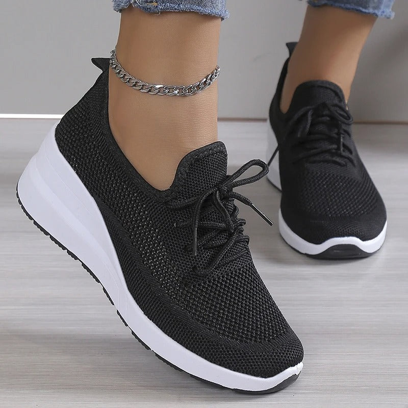 Damen-Schuhe, ergonomisch, synthetisch, leicht, bequem-5