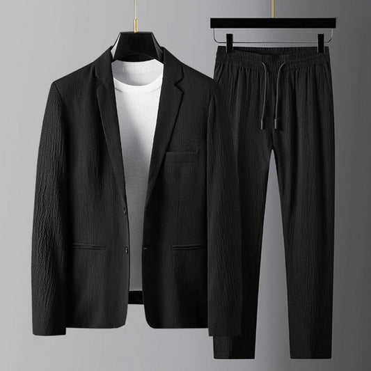 Herren-Anzug, Hochzeit, modernes Polyester, eleganter Schnitt-1
